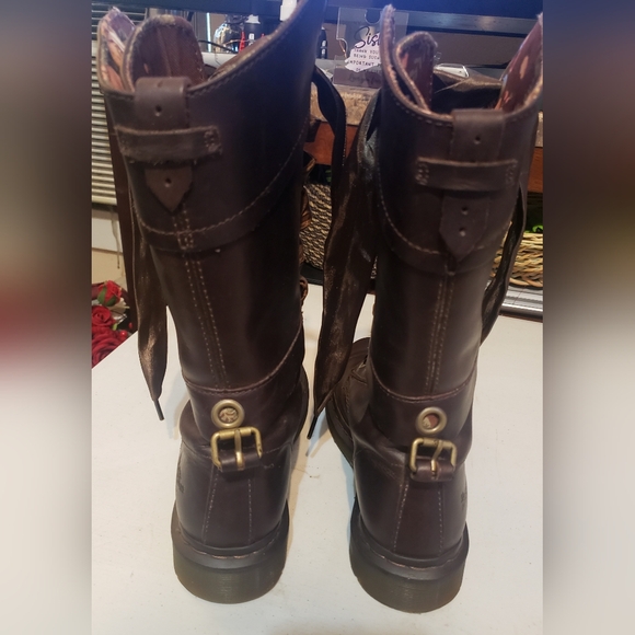 Dr. Martens - Truimph Laceup Floral Boots - Picture 4 of 12